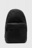 PLEIN SPORT rucsac barbati, culoarea negru, mic, neted