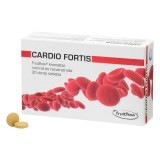Tablete pentru flux sanguin sanatos cu extract de fruitflow, rutina si resveratrol Cardio Fortis 30 buc