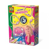 Set Creativ Bratari Galaxie - Stralucesc In Intuneric, SES Creative