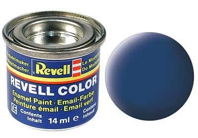 Albastru mat RAL 5000, vopsea email 14 ml