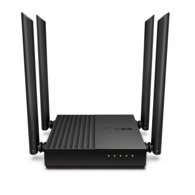 Router Wireless TP-LINK Archer C64, Dual Band, 1200Mbps, Wi-Fi 5, Negru foto