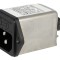 Conector de Alimentare AC Soclu Tată 6A 250V 0,7mH
