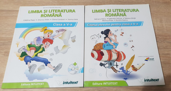 Limba și literatura rom&acirc;nă. Manual clasa a V-a + Caietul elevului -Cătălina Popa