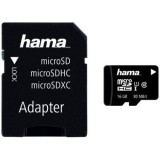 Card de memorie Hama 124150 MicroSDHC, 16GB, Clasa 10 + Adaptor
