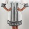 Rochie brodata Ionela 2