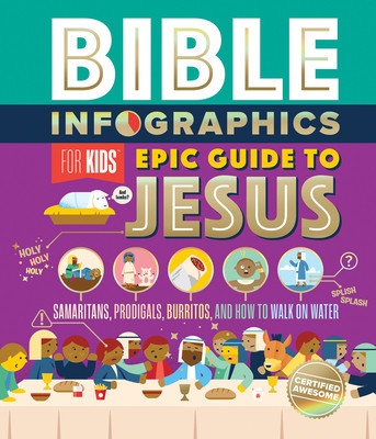 Bible Infographics for Kids Epic Guide to Jesus: Samaritans, Prodigals, Burritos, and How to Walk on Water foto