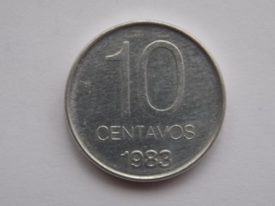 10 CENTAVOS 1983 ARGENTINA foto