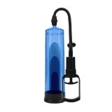 Pompă manuală PUMPED Basic Pump 2, pentru mărirea penisului și &icirc;mbunătățirea performanțelor sexuale, 31 cm, albastru
