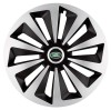Set 4 capace roti Fox Gri-Negru R17 pentru gama auto Land Rover, Autohelix MSA