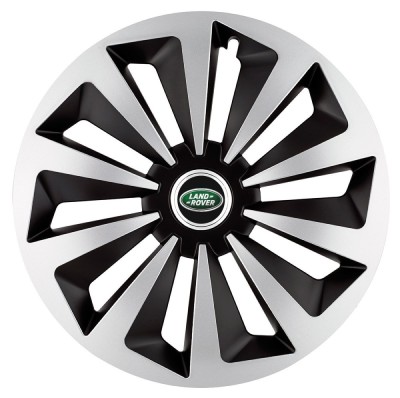 Set 4 capace roti Fox Gri-Negru R17 pentru gama auto Land Rover foto