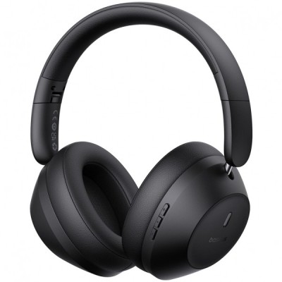 Handsfree Bluetooth Baseus Bass 30 Max, A2DP, Negru foto