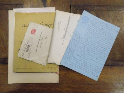 Lot aproximativ 100 scrisori intre 1908-1930 foto