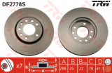 Disc frana OPEL VECTRA B (36) (1995 - 2002) TRW DF2778S