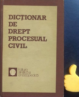 Dictionar de drept procesual civil Mircea N. Costin foto