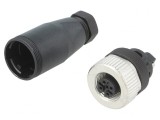 Mufă M12 PIN 5 Mamă A-DeviceNet CANopen Cablu Drept