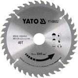 Yato YT-60652 - Panza fierastrau circular lemn 210x30x3.2 mm 40 dinti