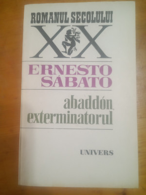 Abaddon exterminatorul-Ernesto Sabato foto