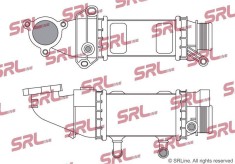 Intercooler Audi A1; Seat Ibiza 17, Toledo; Skoda Fabia, Rapid; Vw Polo 17, motor: 1.4 TDI, intercooler - racire apa, 135x80x71, SRLine, Aluminiu/