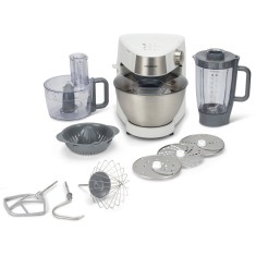 Robot de bucatarie KENWOOD Prospero+ KHC29.H0WH, 1000 W, vas 4.3l, blender 1.5l, procesor alimente, presa citrice, 3 accesorii patiserie, 6 trepte vit