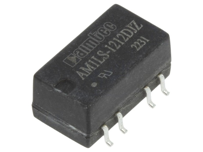 Convertor DC/DC 1W 12V/-12V