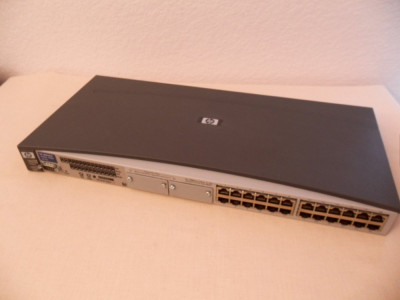 Switch HP ProCurve 2324 - J4818A / 24 porturi unmanaged/ 10/100Base-Tx foto