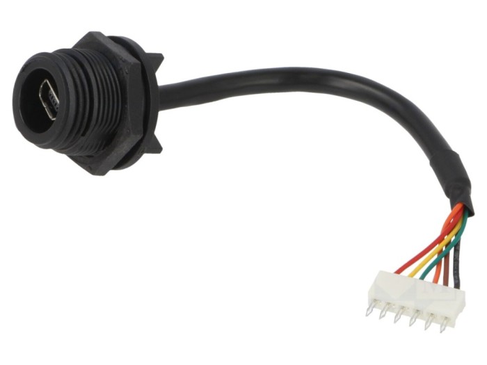 Conector USB AB Mini Soclu IP68