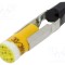 Lampă LED galbenă T5, 24VDC/24VAC, CML INNOVATIVE TECHNOLOGIES