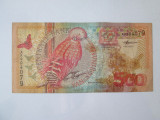 Rara! Surinam/Suriname 500 Gulden 2000