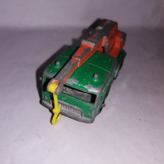 bnk jc Matchbox 30c 8 Wheel Crane Truck - regular wheels