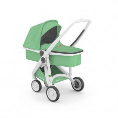 Carucior 2 in 1 Greentom 100% Ecologic White Mint foto