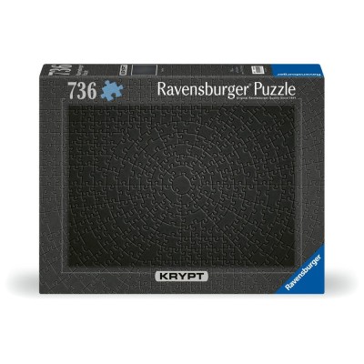 Ravensburger - Puzzle Krypt negru 736 piese design nou foto