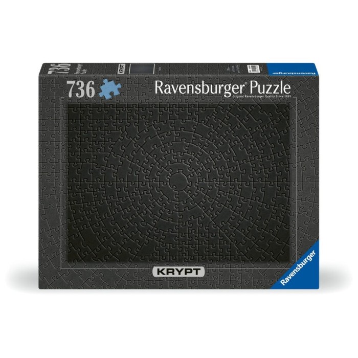 Ravensburger - Puzzle Krypt negru 736 piese design nou