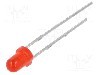 Dioda LED, 3mm, ro&amp;#351;ie, 40...80mcd, 20mA, 1,7...2,4V, EVERLIGHT - 204-10SDRD/S530-A3