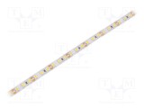 Banda LED alb cald 2835 120 LED/m 8mm IP20 20W/m WISVA OPTOELECTRONICS
