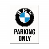 Magnet - BMW - Parking Only, Nostalgic Art Merchandising