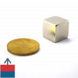 Magnet neodim cub 15 mm N52