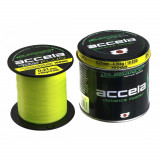 Fir Monofilament Formax Elegance Method Accela Distance Feeder, Galben Fluo, 1000m (Diametru fir: 0.27 mm)