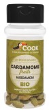 Cardamon Intreg Bio, 25g, Marca Cook, Condiment Natural, Fara Gluten