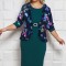 Rochie Eleganta Volare Verde - 60Marimea