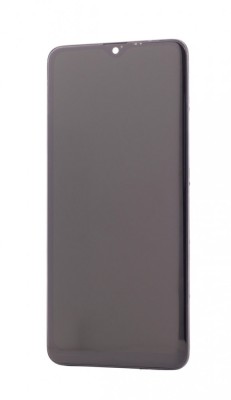 LCD Samsung Galaxy A20s, A207, Negru + Rama, AM+ foto