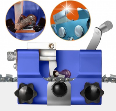 Dispozitiv pentru ascutit lant drujba (tip manivela) foto