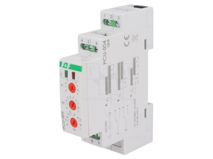 Timer Programabil 0,1-10min DPDT 250VAC 4A PCU-504UNI