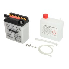 Acumulator Acid/Incarcare uscata cu acid/Pornire (vinzari limitate catre consumatori) 4 RIDE 12V 3Ah 30A R+ Cu intretinere electrolit inclus 99x57x111