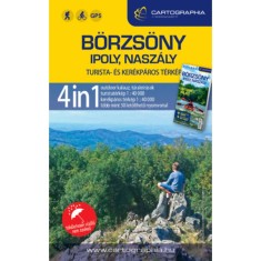 B&ouml;rzs&ouml;ny, Ipoly, Nasz&aacute;ly 4in1 outdoor kalauz + turista- &eacute;s ker&eacute;kp&aacute;ros t&eacute;rk&eacute;p