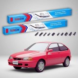 Cumpara ieftin Ștergătoare Ford Festiva Hatchback WB 1993-2000 | Set Față Flat Premium &ndash; TeamCar&reg;