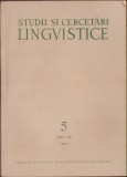HST C1866 Studii și cercetări lingvistice 5/1964