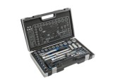 Set chei tubulară 12-puncte H&Ouml;GERT TECHNIK, 60 buc, 1/2, 1/4