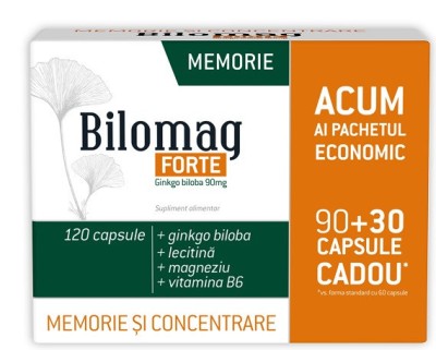 Bilomag forte (memorie) 90+30cps gratis foto