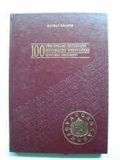 100 Titluri de Valoare istorice. Titlu de valoare. Catalogul prezinta 100 buc foto