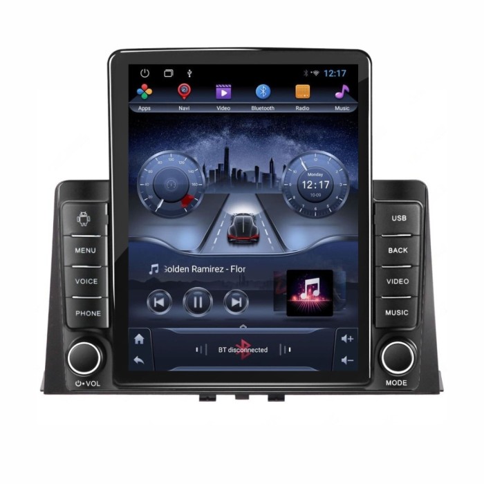 Navigatie dedicata cu Android Toyota Proace City dupa 2019, 2GB RAM, Radio GPS